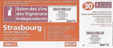 Salon des Vignerons Indépendants de Strasbourg 2023
